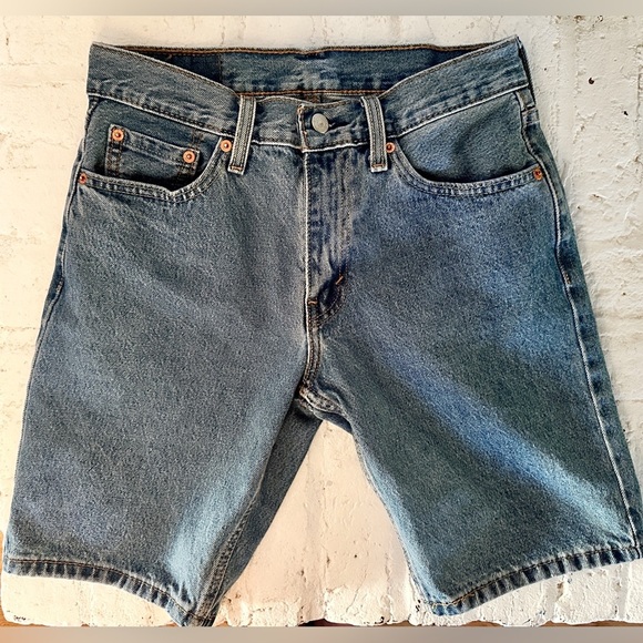Vintage Levi’s 405 High Rise Denim Shorts W29 - Picture 1 of 7